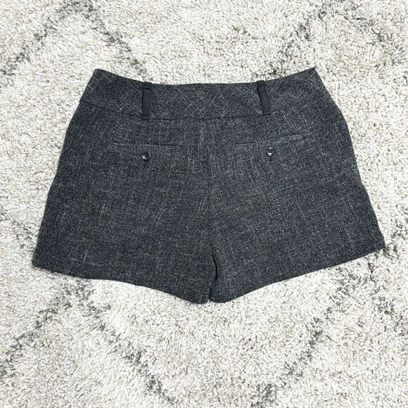 The Limited Black Tweed Drew Fit Dress Shorts Size 8 NEW - Picture 5 of 5